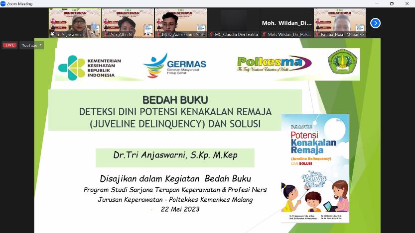 Bedah Buku Program Studi Sarjana Terapan Keperawatan Malang dan Pendidikan Profesi Ners TA 2022/2023